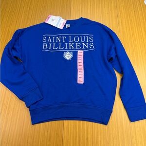 Womens Liv Casual NCAA Saint Louis Billikens Long Sleeve Pullover Shirt Small